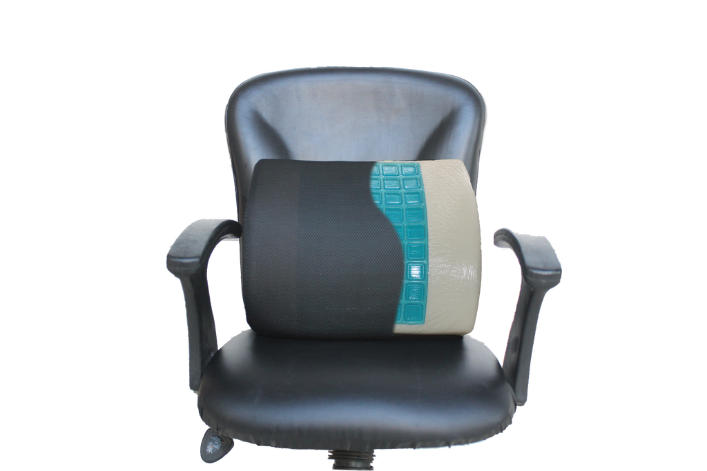 Bael Wellness Ergonomic Comfort Back Cushion – Gel-Enhanced Memory Foam for Better Posture & Support