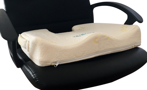 Bael Wellness Seat Cushion for Sciatica, Coccyx, Tailbone, Orthopedic, Back  Pain Relief. ACA Approved.
