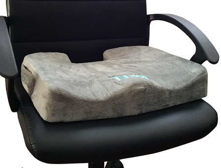 Mars Wellness Orthopedic Gel Memory Foam Coccyx Seat Cushion