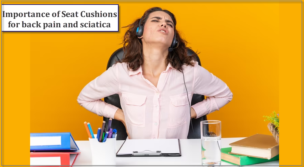 Importance of Seat Cushions for back pain and sciatica