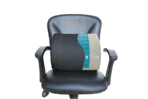 Memory Foam Lumbar Support Pillow For Office Chair & Car – Ergonomic Back Cushion With Adjustable Straps, 3D Mesh Cover