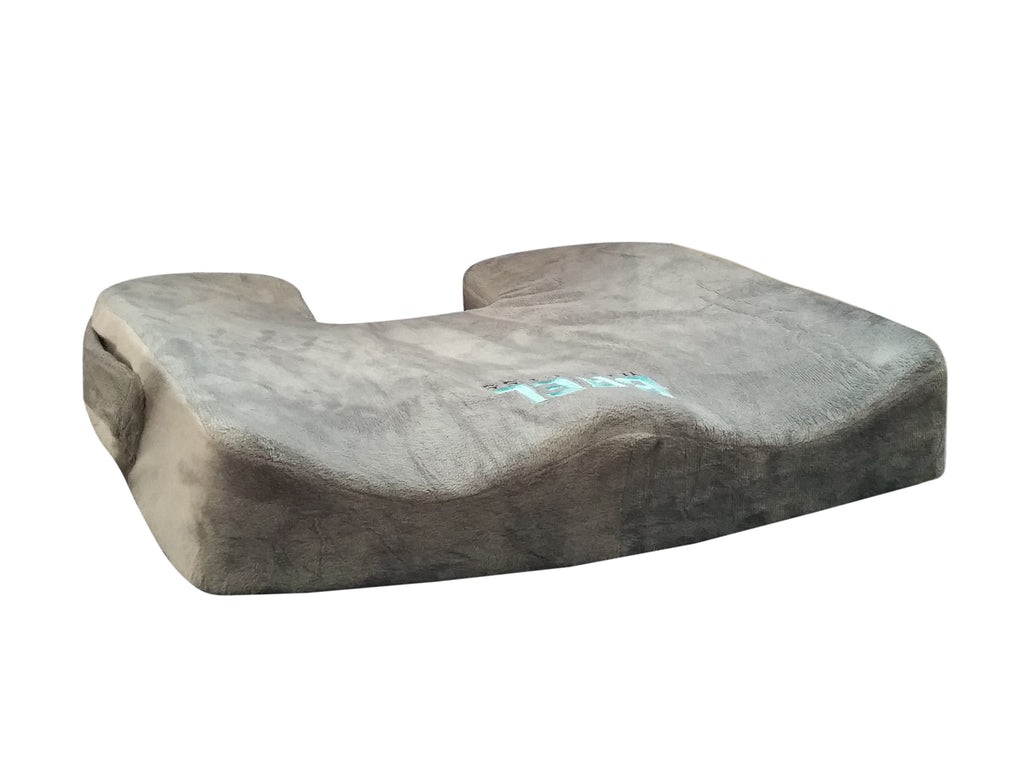 Enhanced Seat Cushion, Memory Foam Coccyx Cushion for Tailbone Pain, Office Chair Car Seat Cushion, Sciatica & Back Pain Relief, Black, Size: One Size