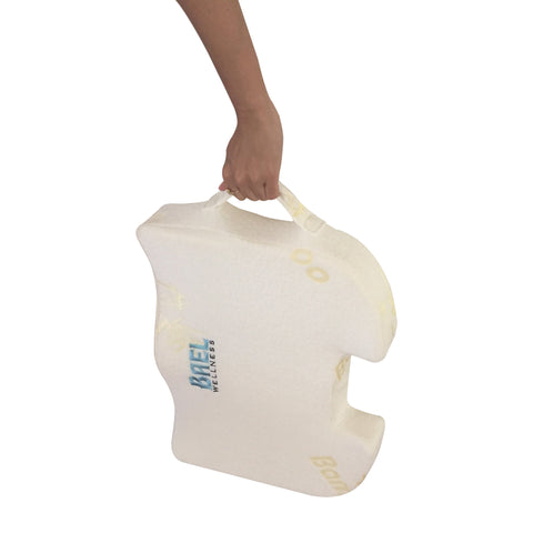 Bael Wellness Seat Cushion for Sciatica, Coccyx, Tailbone, Orthopedic, Back  Pain Relief. ACA Approved.